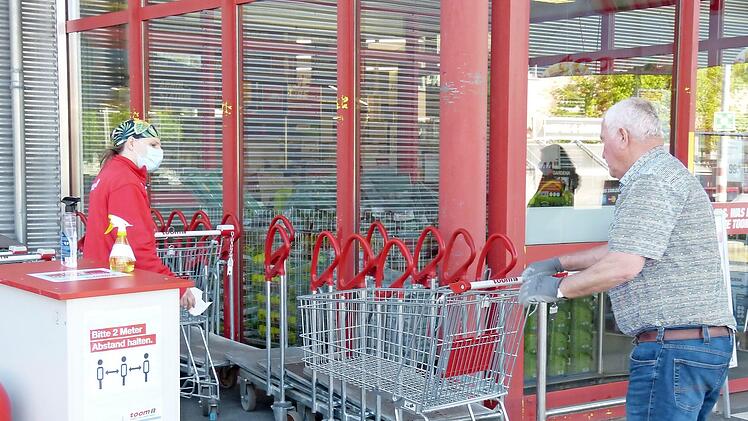 Die Wagen werden jedes Mal aufs Neue desinfiziert.