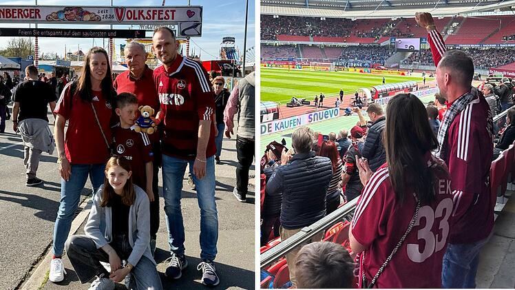 Nürnberg: Wünschewagen erfüllt FCN-Fan letzten Wunsch - und feiert danach spontan auf Volksfest