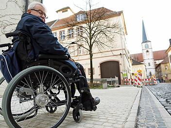 Die Kirchgasse ist nun rollstuhltauglich. Foto: Archiv/ Arkadius Guzy