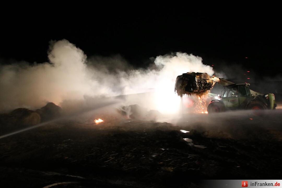 Hoher Schaden bei Stallbrand bei Nüdlingen