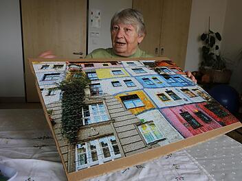 Eines der vielteiligen Puzzles, die Edith Manz macht Foto: Barbara Herbst