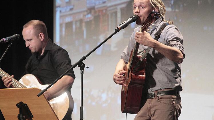 Sebastian Hümmer (links) und Hannes Wölfel sind "Play again Sam" Foto: Jochen Nützel