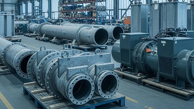 Maschinenbauer, Anlagenbauer, Fabrikhalle, Fertigung, Produktion, Autozulieferer, Industriehalle