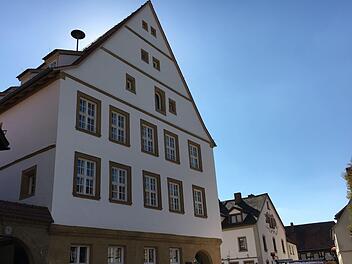 Das ausgezeichnete Hallstadter Rathaus Foto: Anette Schreiber