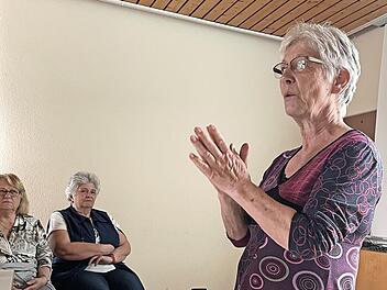 Die Aktivierungstrainerin Luise M&uuml;ller gab in Bad Staffelstein Tipps, wie das Ged&auml;chtnis trainiert werden kann.