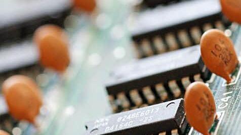 Chip, Chip, Chip: Der Arbeitsspeicher des C 64 mit 64 Kilobyte.