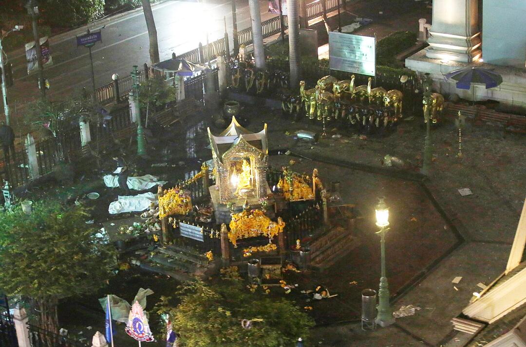Scores of casualties reported as explosion rocks central Bangkok