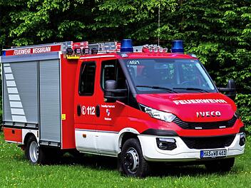Das ist das neue Tragkraftspritzenfahrzeug (TSF-W) der Freiwilligen Feuerwehr Weisbrunn, das am Sonntag gesegnet und seiner Bestimmung übergeben wird. Foto: Günther Geiling