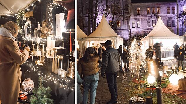 Stein: Weihnachtsmesse "Wintertr&auml;ume" im Faber-Castell-Schloss