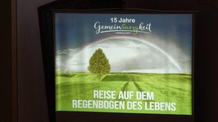 Mit verschiedenen Gastakteuren feiert der Nordhalbener Chor GemeinSangkeit sein 15-jähriges Bestehen mit einem glanzvollen Jubiläumskonzert in der Pfarrkirche St. Bartholomäus. Norbert Neugebauer