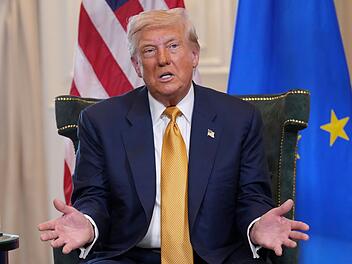 US-Präsident Trump trifft von der Leyen in Schottland