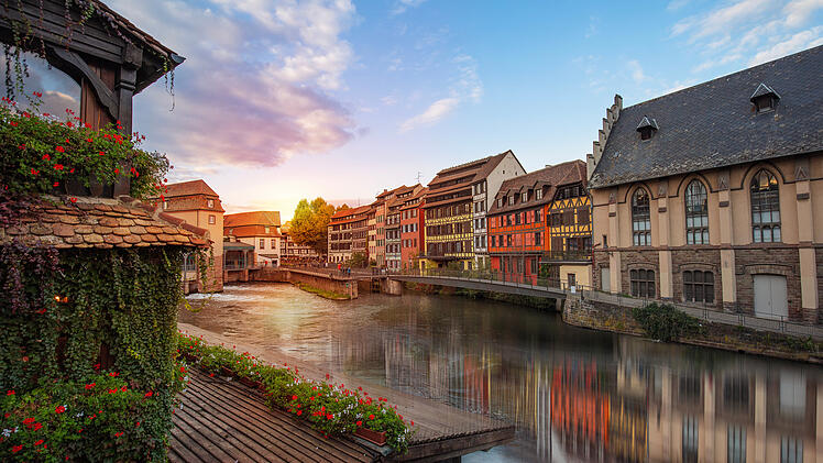 La Petite France in Strasbourg France la Venise in Strasbourg