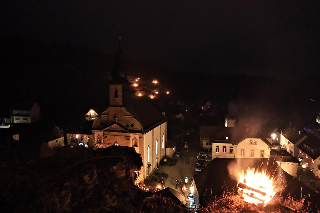 Lichterfest in Oberailsfeld
