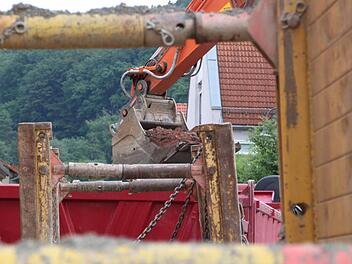 Die Sanierung der Unterhainstraße schreitet voran. Fotos: Ulrike Müller
