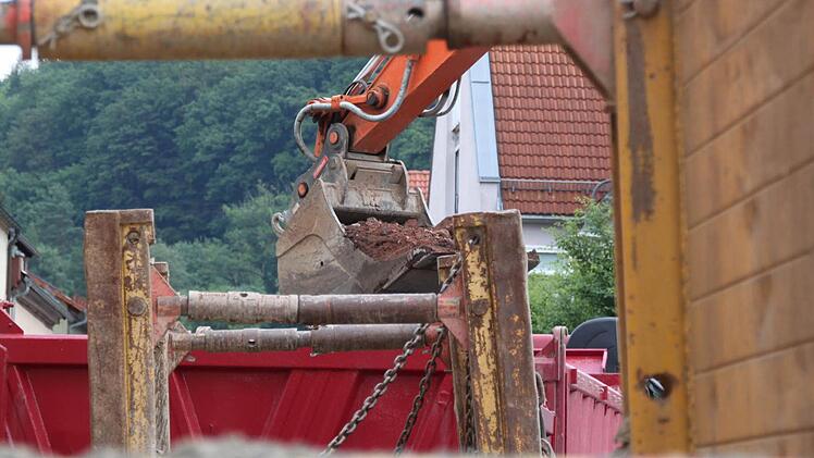 Die Sanierung der Unterhainstraße schreitet voran. Fotos: Ulrike Müller
