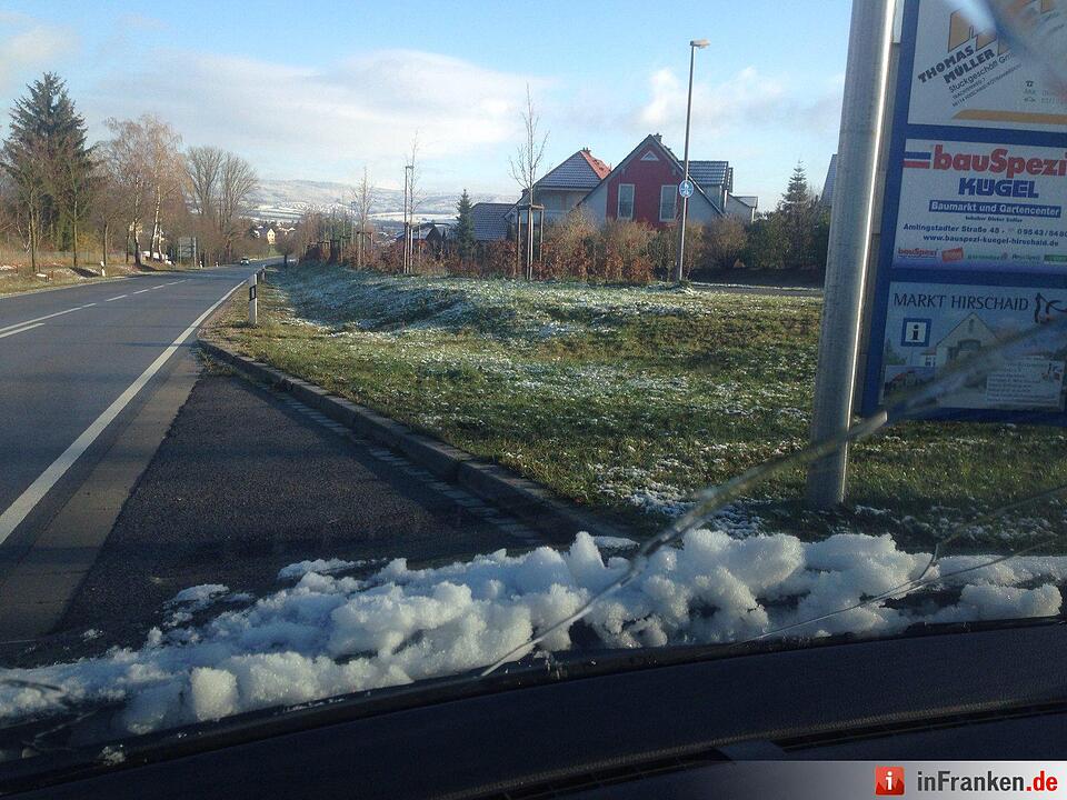 Erster Schnee Raum Bamberg Foto: inFrankenPix HinguckerbyKJM