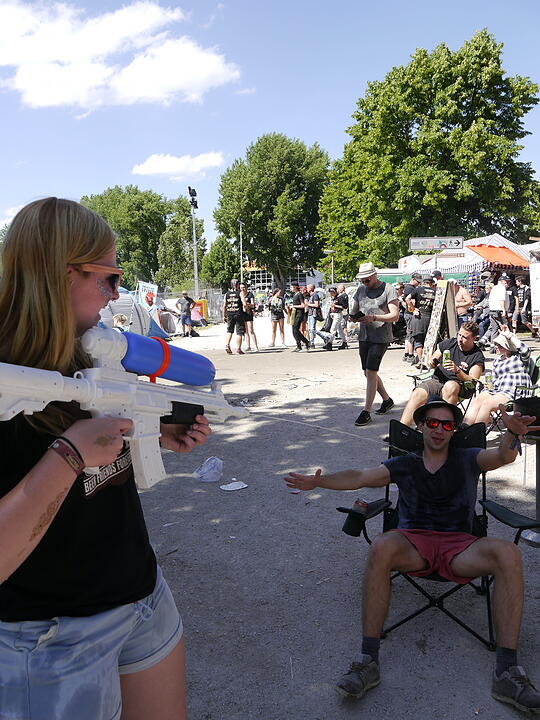 Die verrücktesten Rock im Park-Besucher am Festival-Samstag