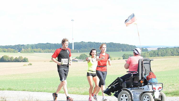 Herzlichkeit: Dieser Edelfan am Streckenrand durfte auch in diesem Jahr nicht fehlen. Foto: ssp