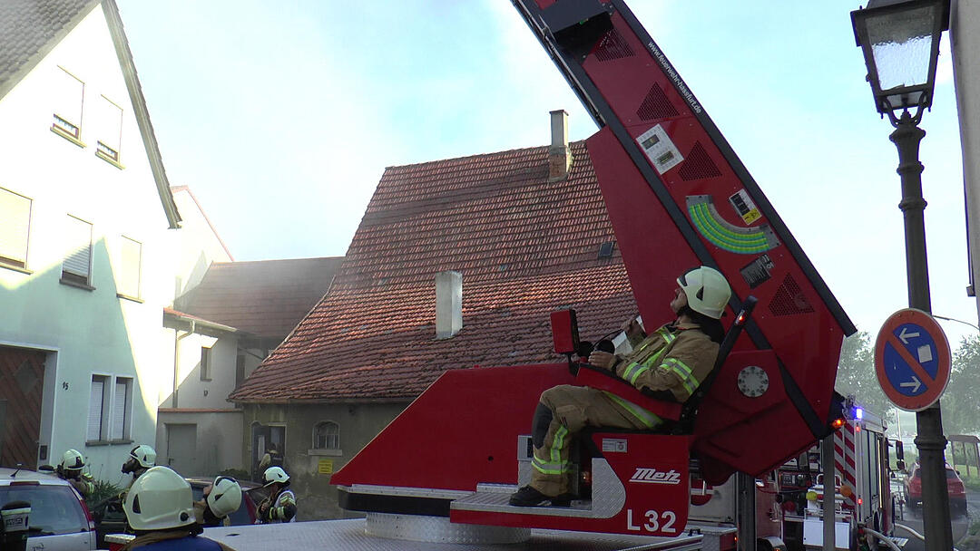 Haßfurt: Haus nach Brand unbewohnbar