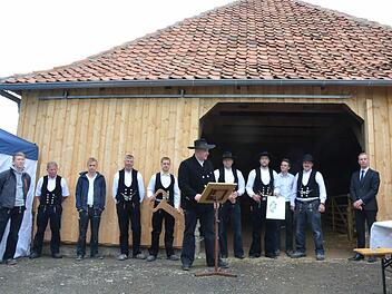 Im Laufe der Jahrhunderte fast verfallen, sieht das Schafhaus jetzt wieder fast wie neu aus. Fotos: Rainer Lutz