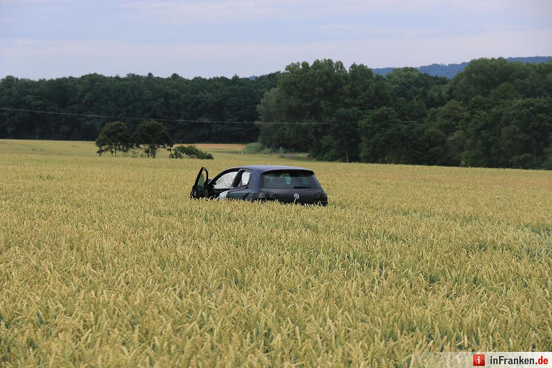 Tödlicher Unfall auf der B 22 bei Prichsenstadt
