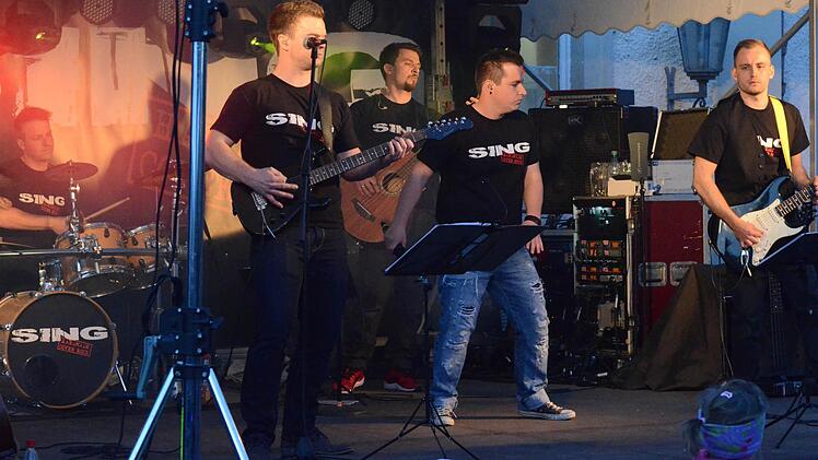 In Aktion: die Band Sing Foto: Sing