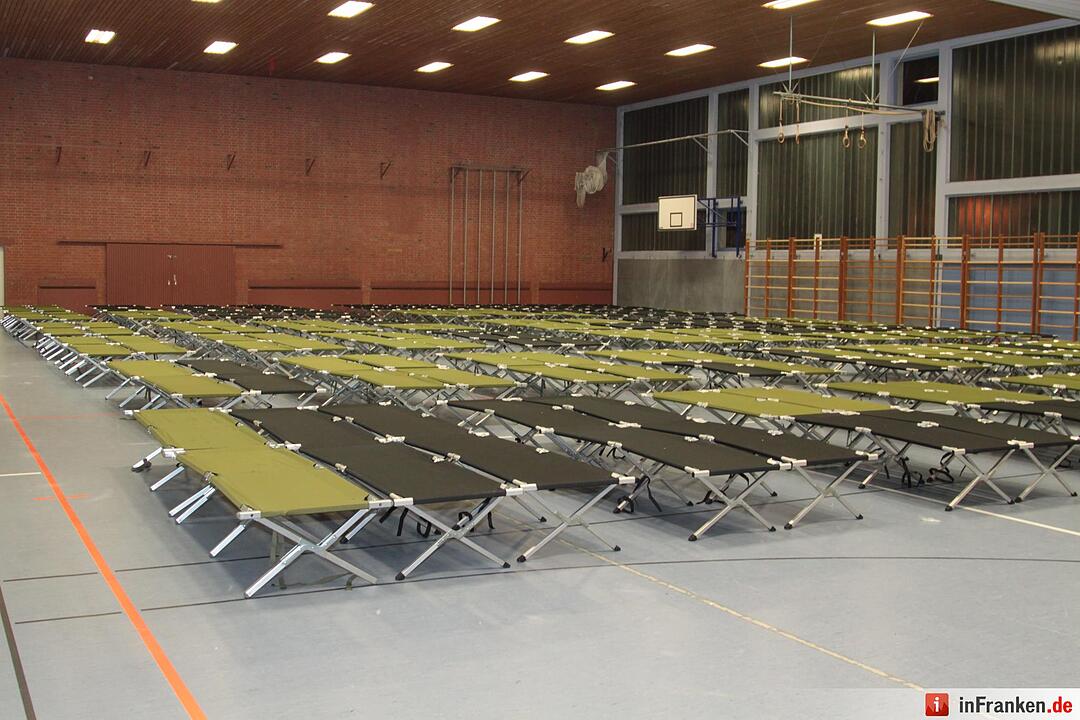 Flüchtlinge kommen in Nürnberg an