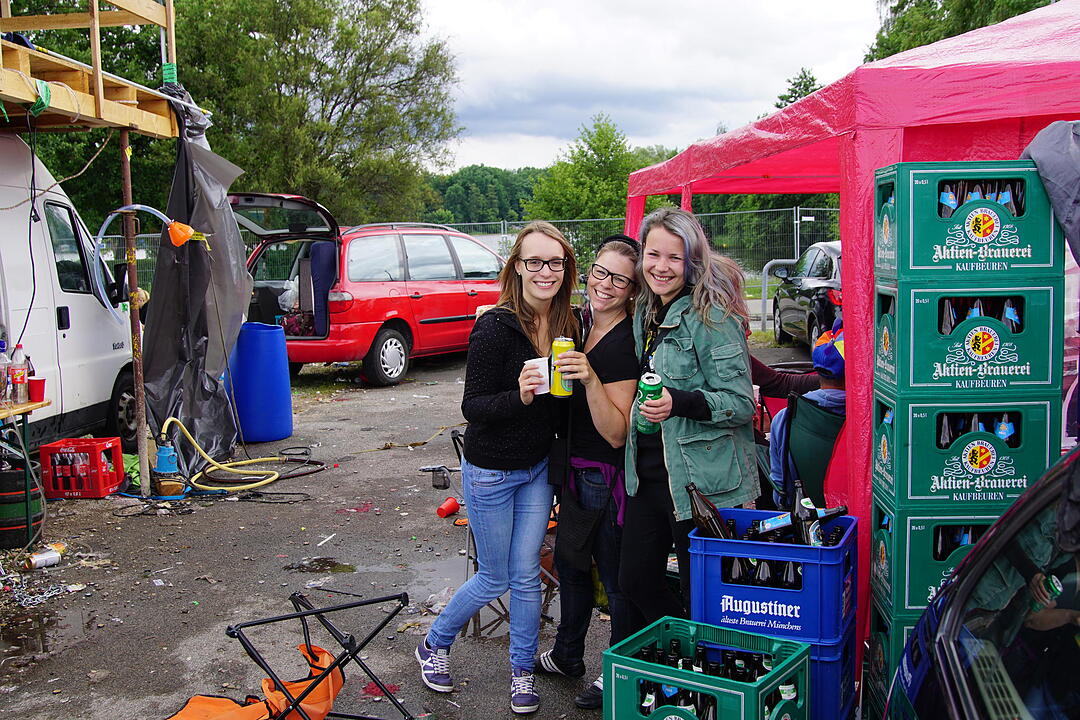 Drei Tage Zeltplatz bei Rock im Park