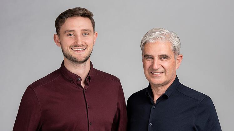 Thomas (rechts) und Adrian Neuendörfer, die Geschäftsführer der Strätz FN GmbH, freuen sich über das neue Projekt in Sand. Foto: privat