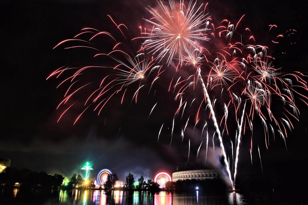 Feuerwerk Volksfest Nürnberg