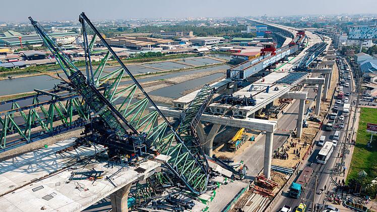 Baustellen-Ungl&uuml;ck in Thailand
