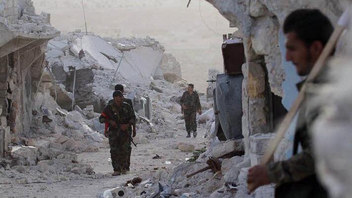 Aleppo ist stark umkämpft - zum Leidwesen der Menschen. Foto: Sana, dpa