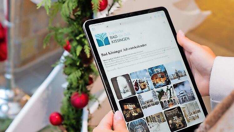 Der Bad Kissinger Online-Adventskalender bietet viele &Uuml;berraschungen.
