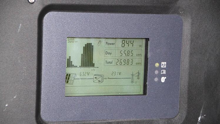 ... mit der Leistung sehr zufrieden. Foto: Ulrike Müller