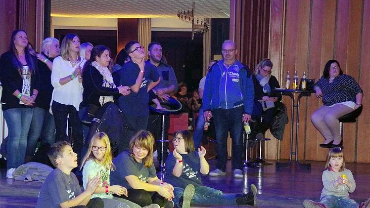 Begeisterung herrschte unter den Zuschauern.Heike Sch&uuml;lein