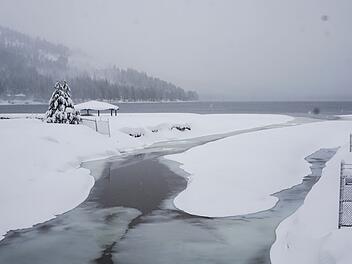 Schneesturm in Kalifornien