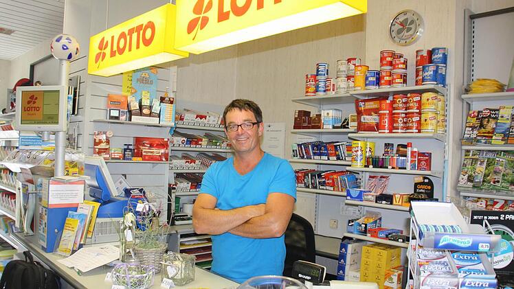 Thomas Stumpf hat wegen der Baustelle Umsatzeinbußen zu beklagen. Fotos: Diana Fuchs