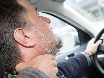 Einen solch rabiaten "Gast" im Auto wünscht sich niemand.  Symbolfoto: Matthias Hoch