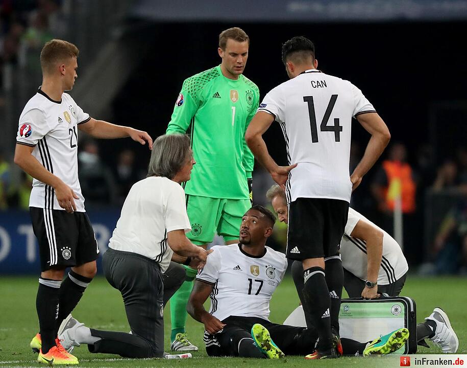 e bittere Niederlage der Deutschen