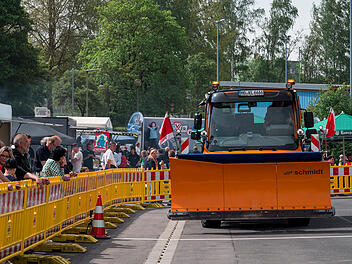 Marktredwitz: 1. Bayerische Schneepflugmeisterschaft