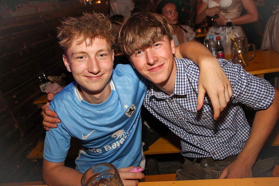 Frontal Party Pur feierte ihre Premiere bei der Bierwoche.