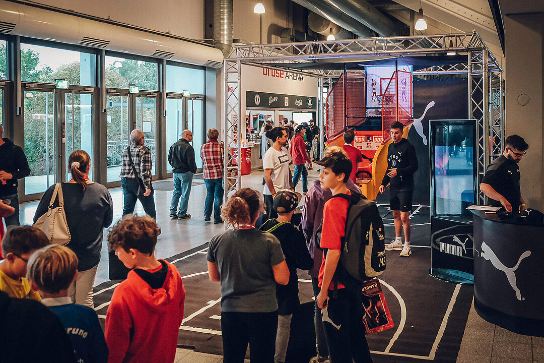 Impressionen vom Pokalachtelfinale