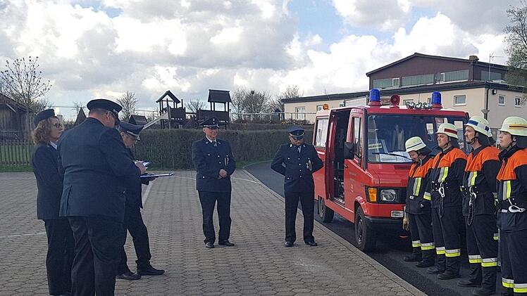 Erfolgreich war die Singenrainer Wehr bei der Leistungsprüfung. Foto; Michael Hornung