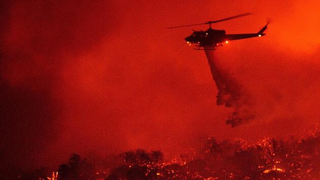 Hubschrauber können auch im Coburger Land schnell bei der Brandbekämpfung helfen.