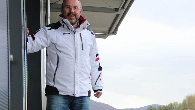 Lorenz Ulsamer baut im Gewerbegebiet Anrshausen/Reiterswiesen einen neuen Firmensitz.  Foto: Benedikt Borst