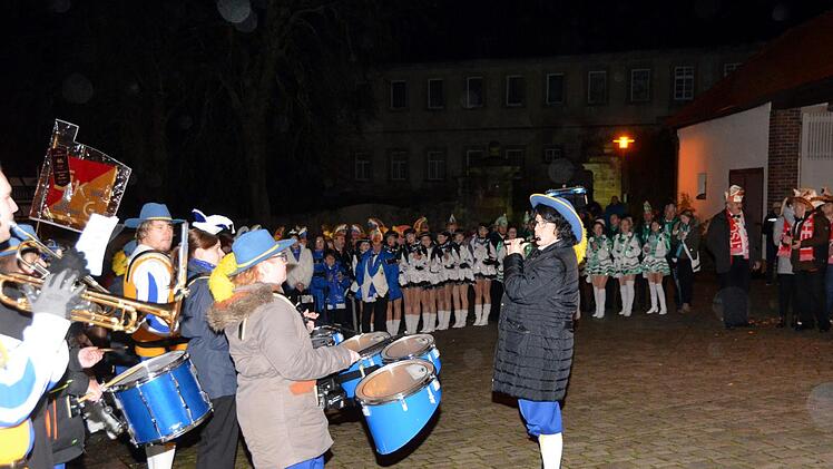 Rathaussturm im Ebenhausen. Peter Rauch