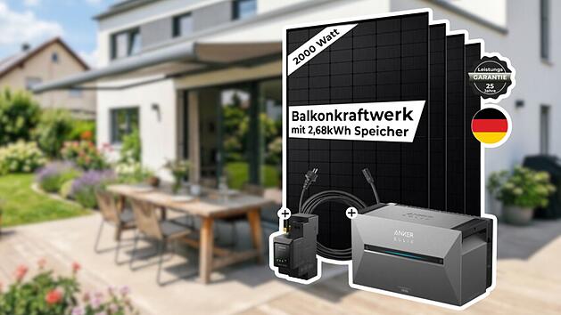Balkonkraftwerk mit Solarbank 3 im Deal-Check