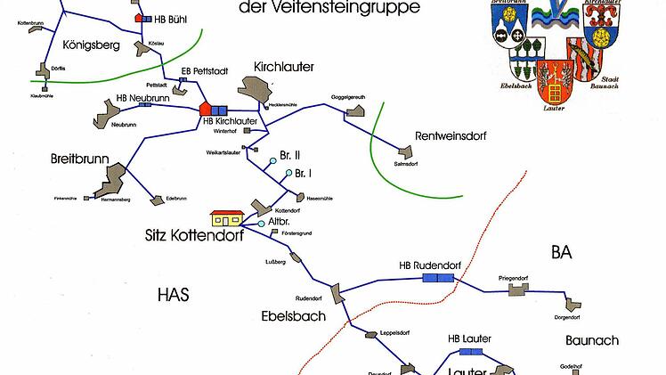 Der Einzugsbereich des wasserzweckbverbaneds