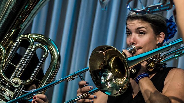 Impressionen vom Gastspiel des Quintetts Brassessoires beim Festival "Klangrenzen" in CoburgFoto: Jochen Berger