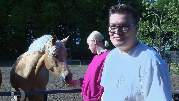 Gastgeber Finn und seine Frau Jessica züchten edle Reitponys.